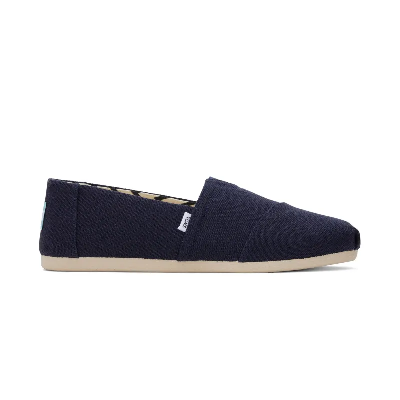 TOMS ALPARGATA CLASSIC Mens Espadrille Shoes Navy made by Toms