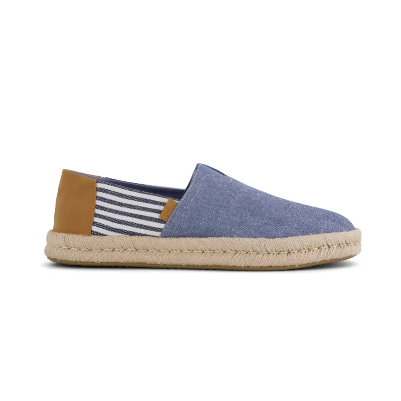 TOMS ALPARGATA ROPE 2.0 Mens Espadrille Shoes Navy made by Toms