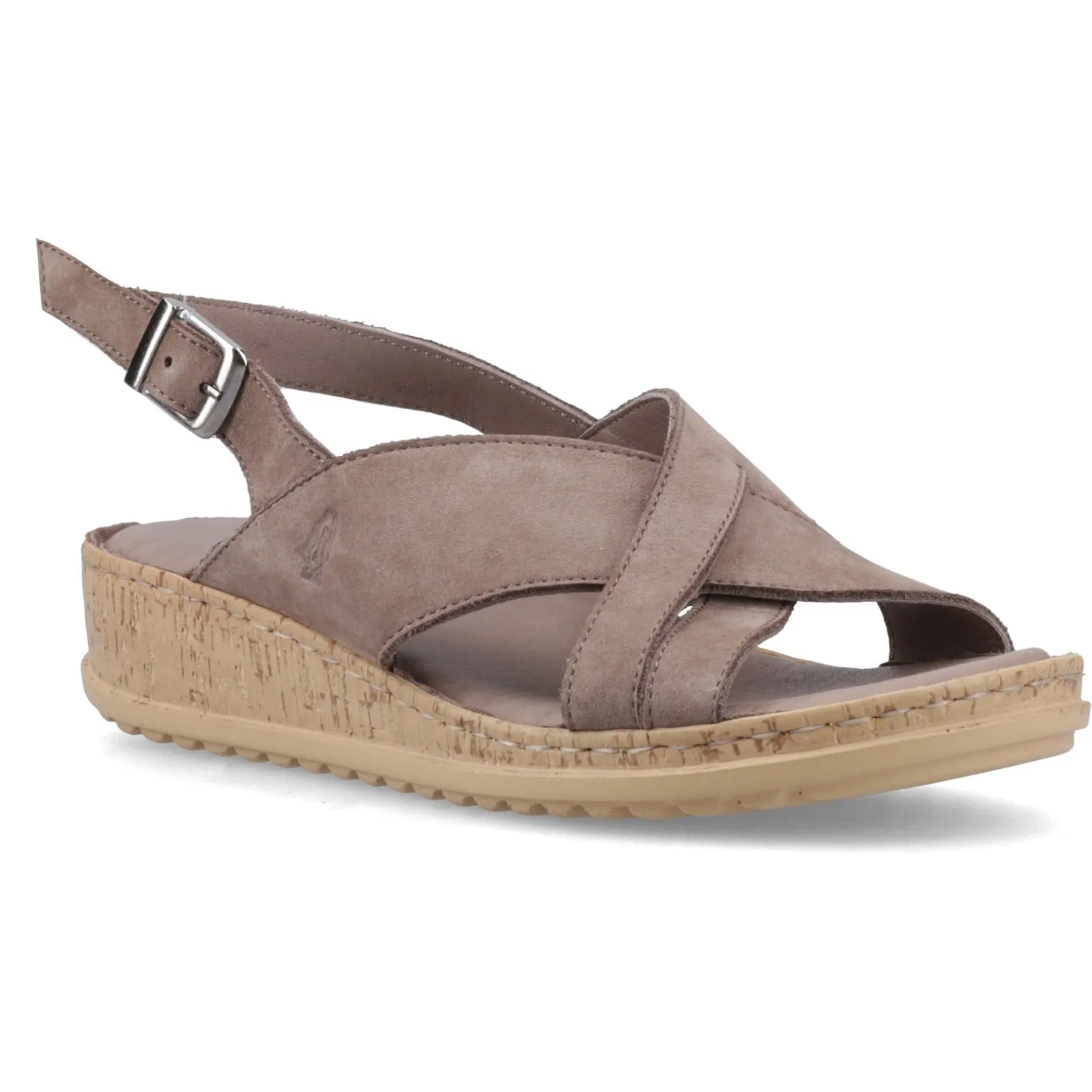 Hush Puppies ELENA Womens Cross Strap Sandals Grey sold by Shuperb product image thumbnail 3