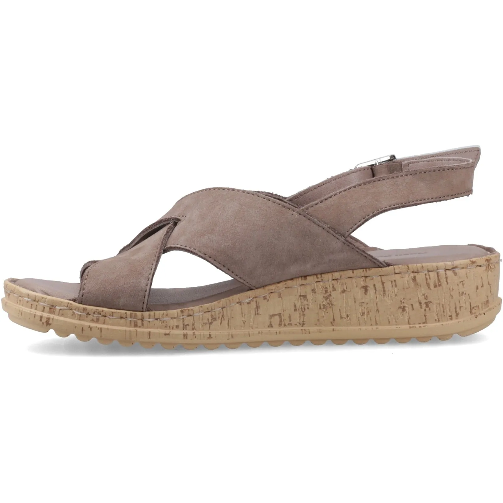 Hush Puppies ELENA Womens Cross Strap Sandals Grey sold by Shuperb product image thumbnail 5