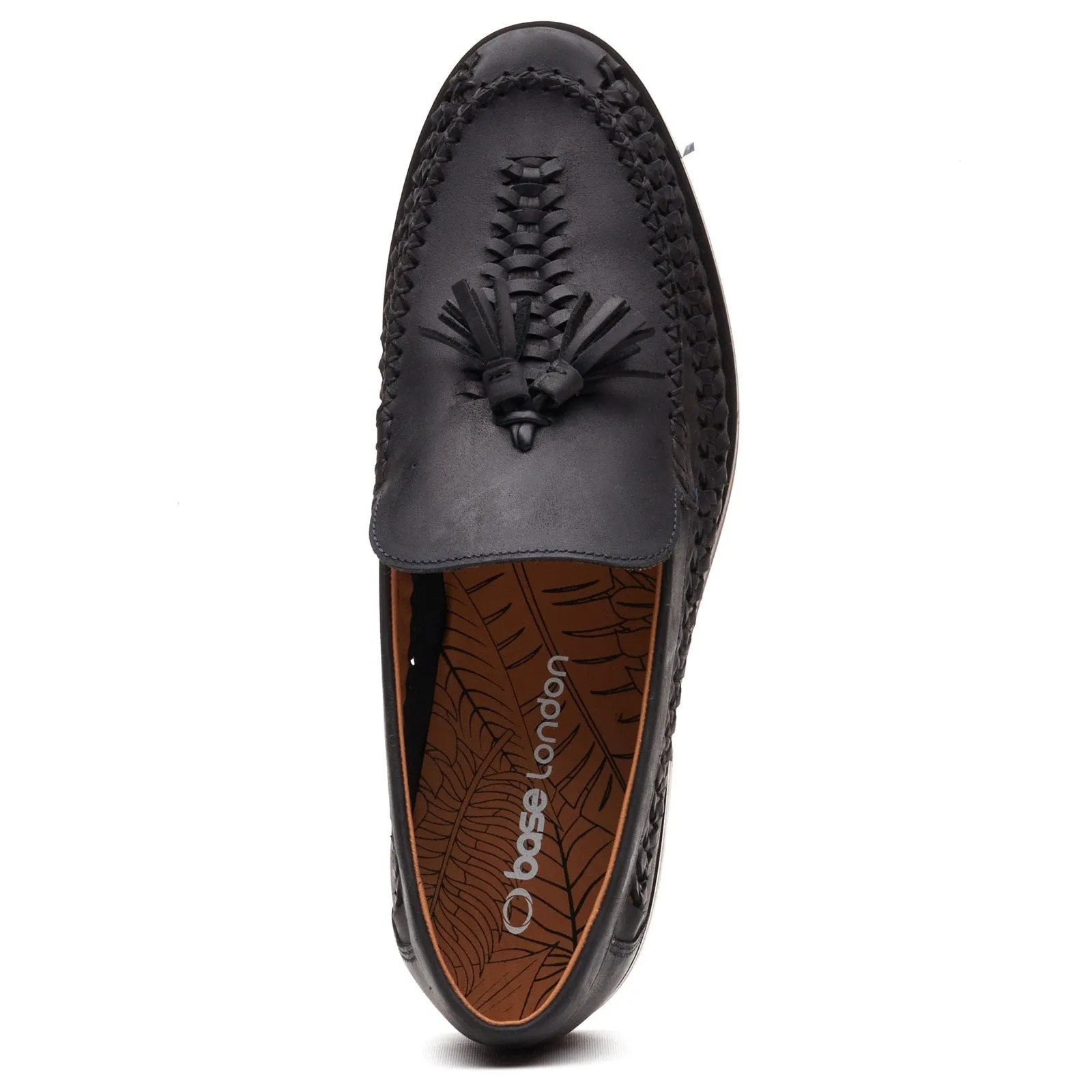 Base London BRACKEN Mens Loafer Shoes Navy sold by Shuperb product image thumbnail 5