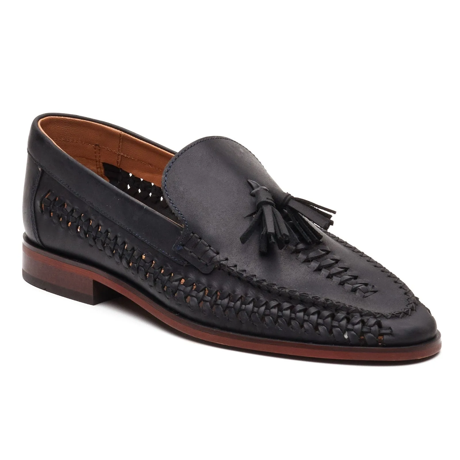 Base London BRACKEN Mens Loafer Shoes Navy sold by Shuperb product image thumbnail 2