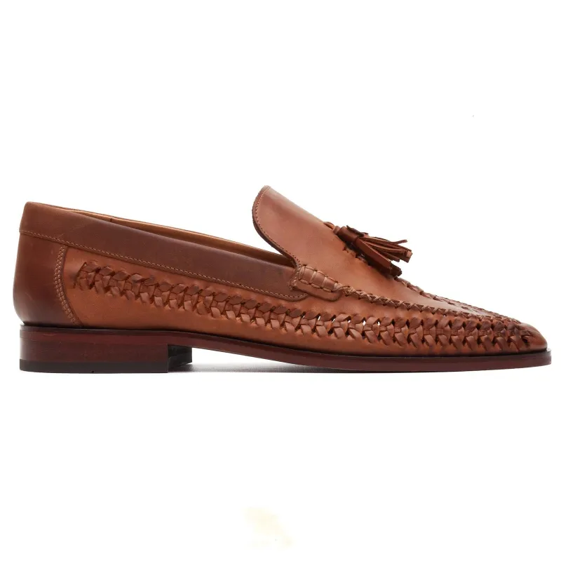 Base London BRACKEN Mens Loafer Shoes Tan made by Base London