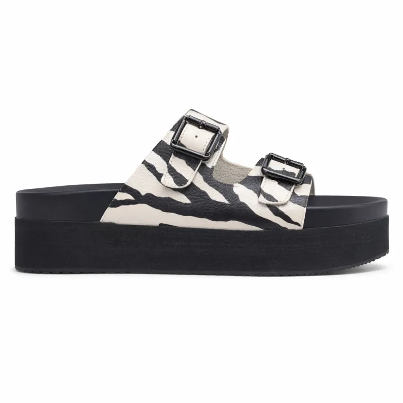 Rocket Dog ESTI PLUS WILDCAT PU Womens Platform  Sandals Natural made by Rocket Dog