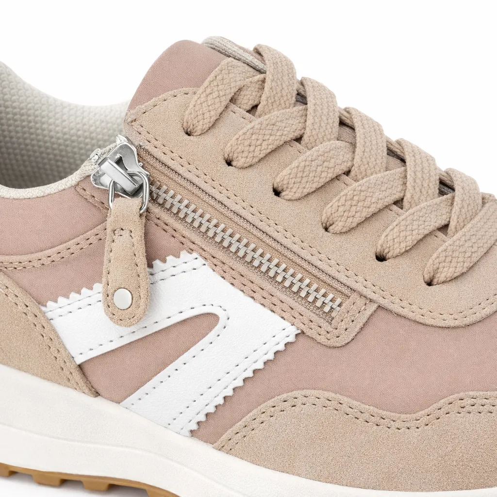 Cipriata FERRARA Womens Casual Trainers Light Taupe sold by Shuperb product image thumbnail 4