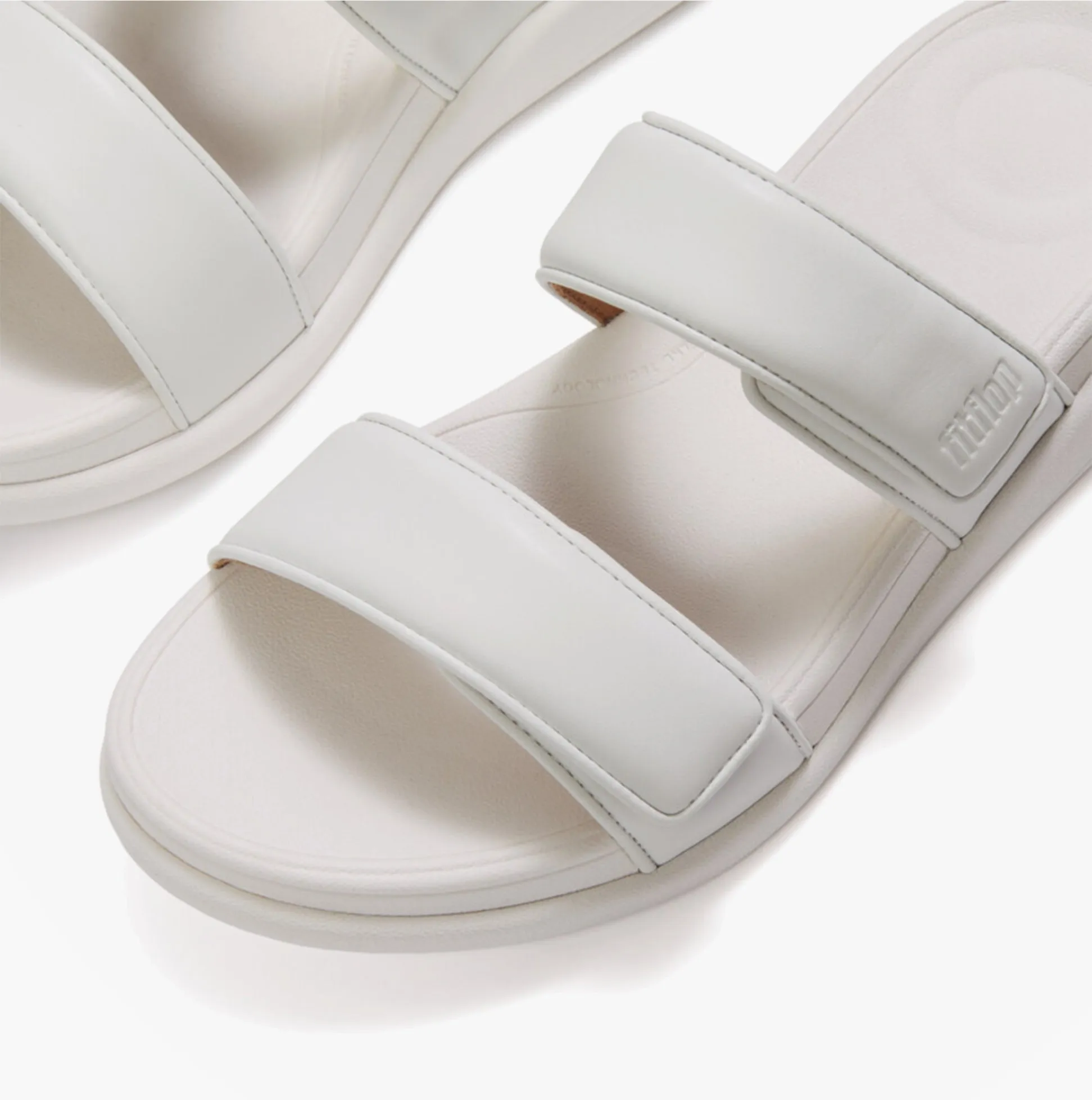 FitFlop F-MODE GO ADJUSTABLE Womens Mules Sandals Urban White sold by Shuperb product image thumbnail 4