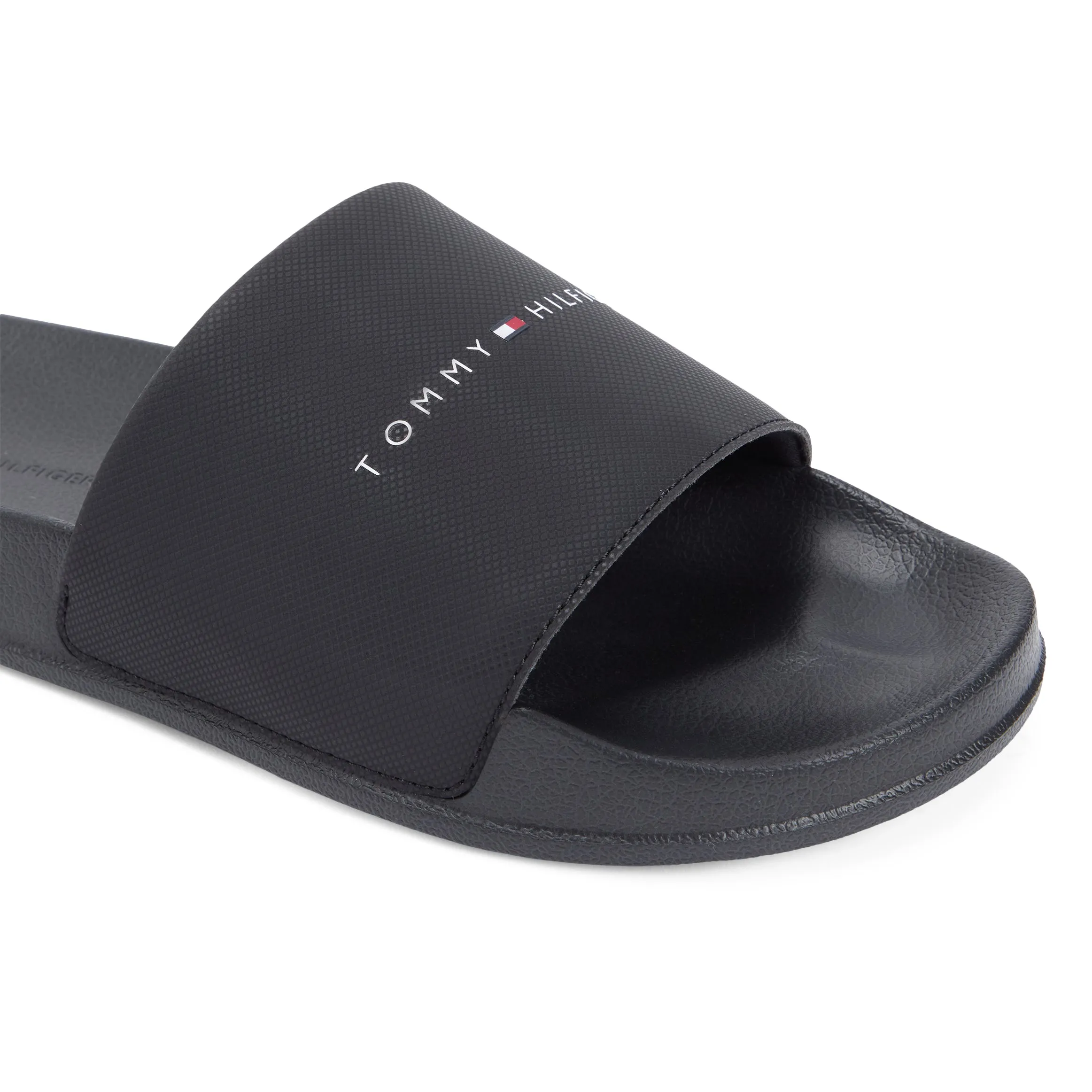 Tommy Hilfiger CORE TOMMY HILFIGER Mens Sliders Black sold by Shuperb product image thumbnail 4