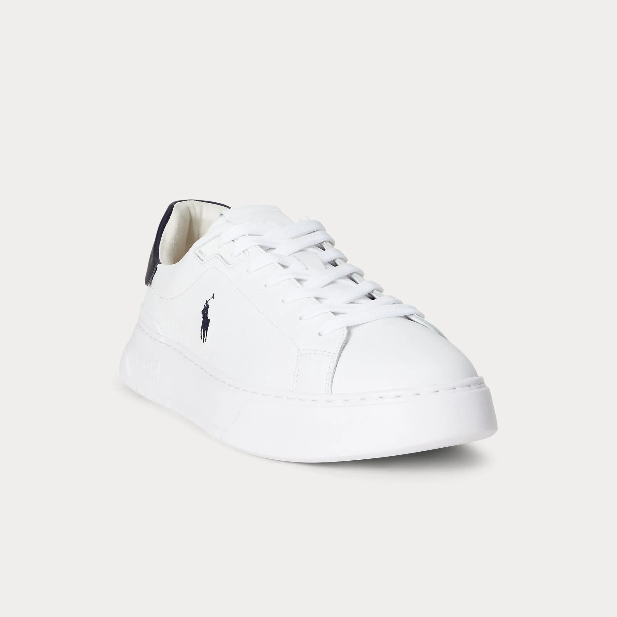 Polo Ralph Lauren RLITE COURT Mens Casual Trainers White/Navy sold by Shuperb product image thumbnail 4