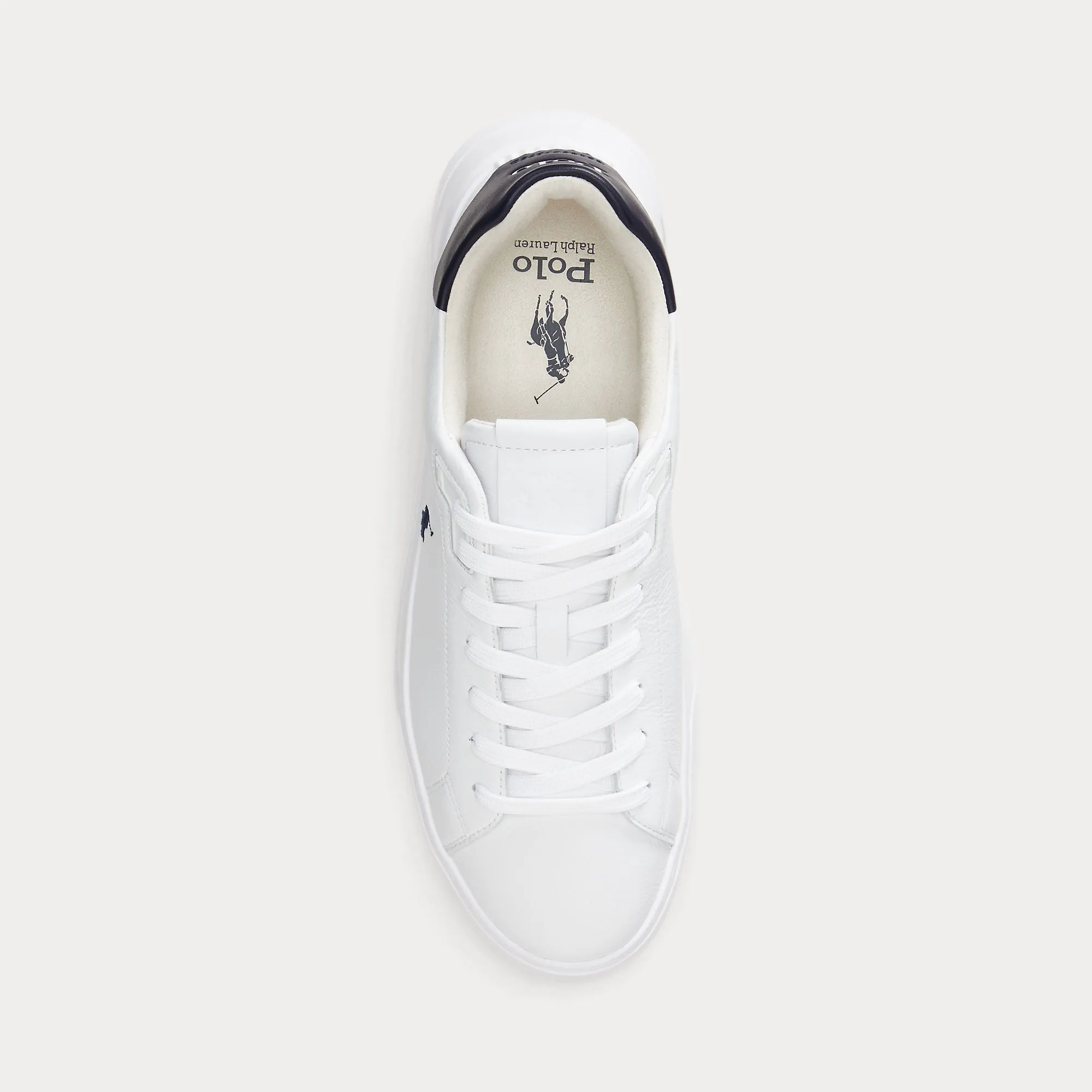Polo Ralph Lauren RLITE COURT Mens Casual Trainers White/Navy sold by Shuperb product image thumbnail 2