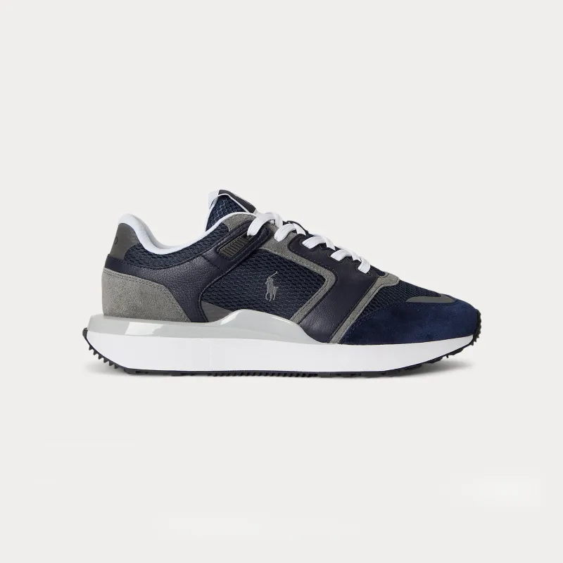 Polo Ralph Lauren TRN 89 PP V2 Mens Casual Trainers Navy/Grey made by Polo by Ralph Lauren