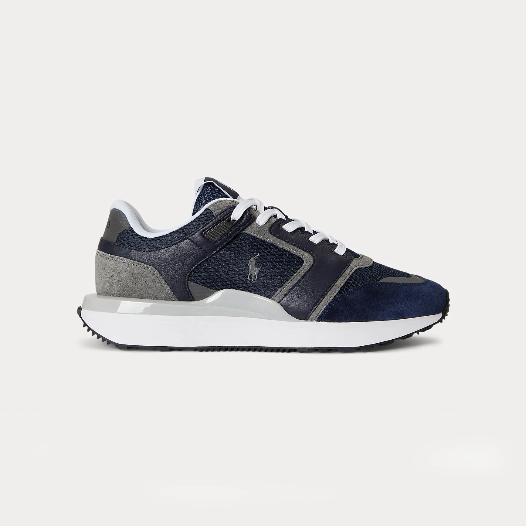 Polo Ralph Lauren TRN 89 PP V2 Mens Casual Trainers Navy/Grey sold by Shuperb