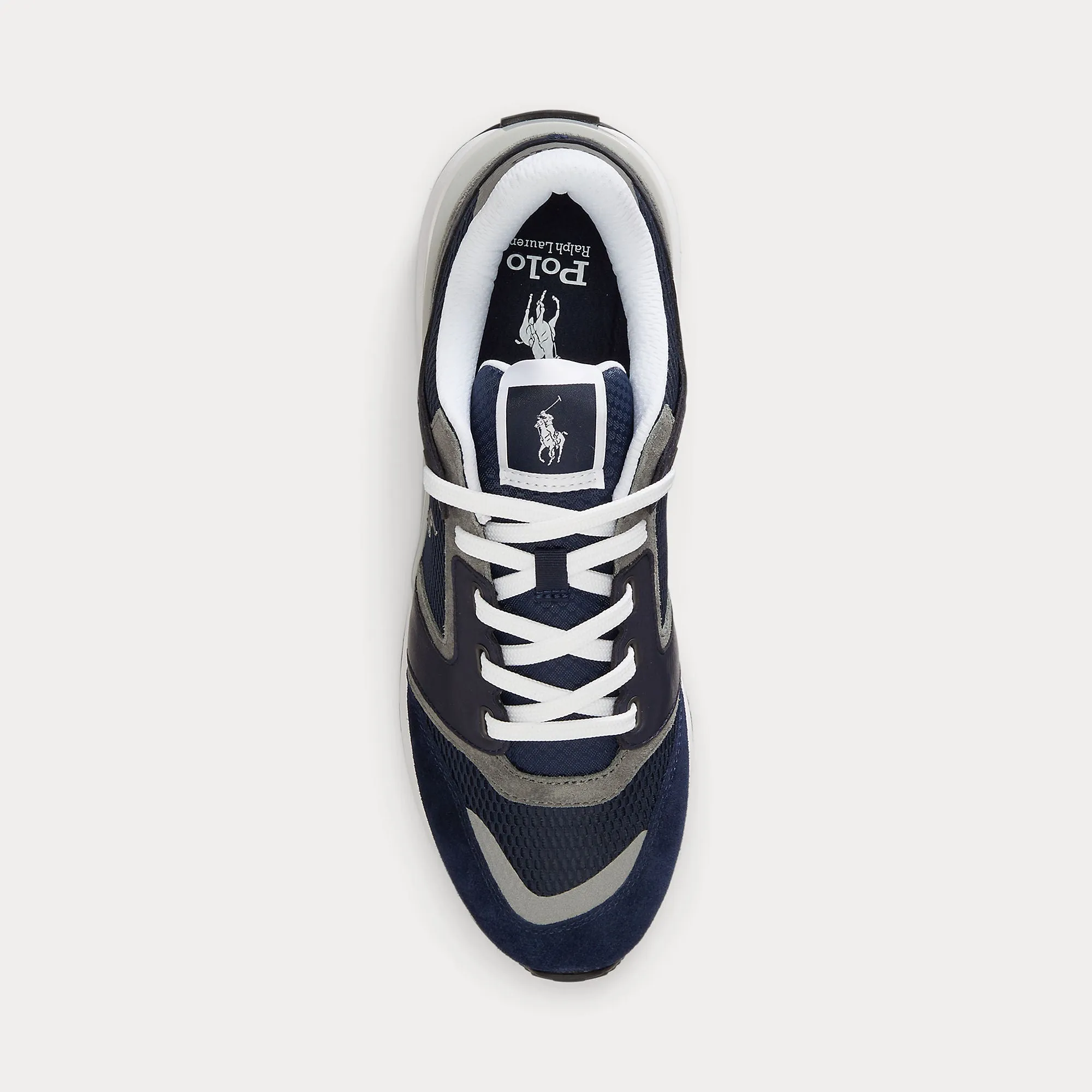 Polo Ralph Lauren TRN 89 PP V2 Mens Casual Trainers Navy/Grey sold by Shuperb product image thumbnail 2