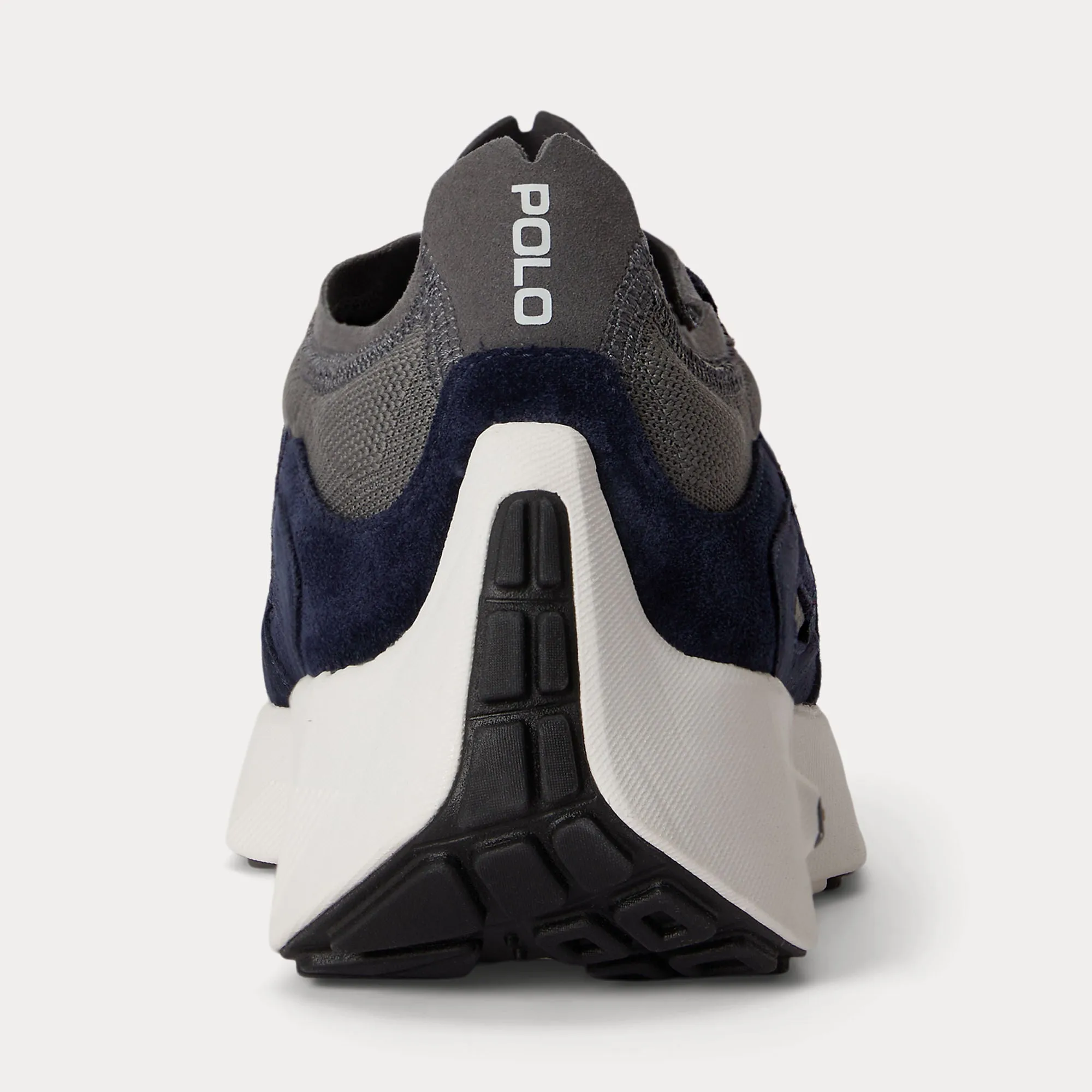 Polo Ralph Lauren BOERUM KNIT Mens Casual Trainers Hunter Navy/Dark Metal sold by Shuperb product image thumbnail 2