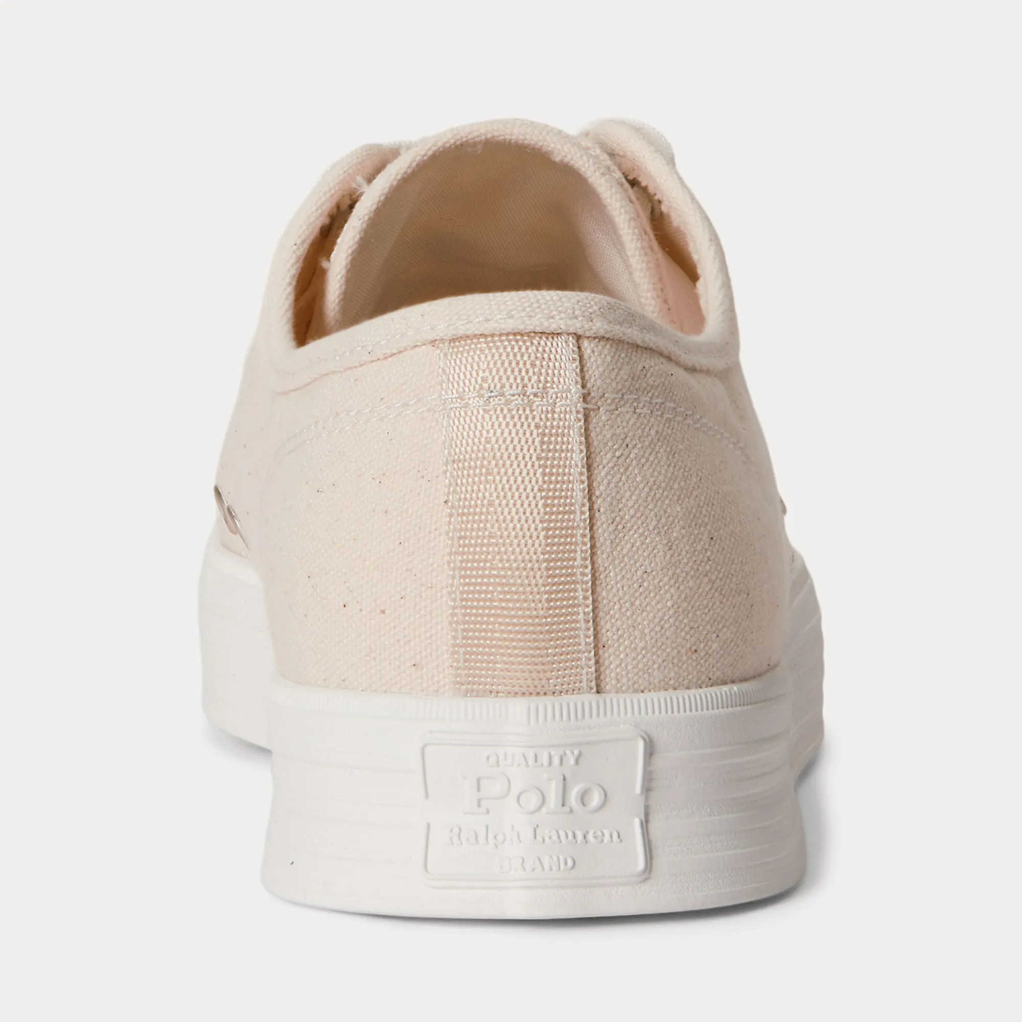 Polo Ralph Lauren AYERS LOW Mens Canvas Trainers Cream sold by Shuperb product image thumbnail 3