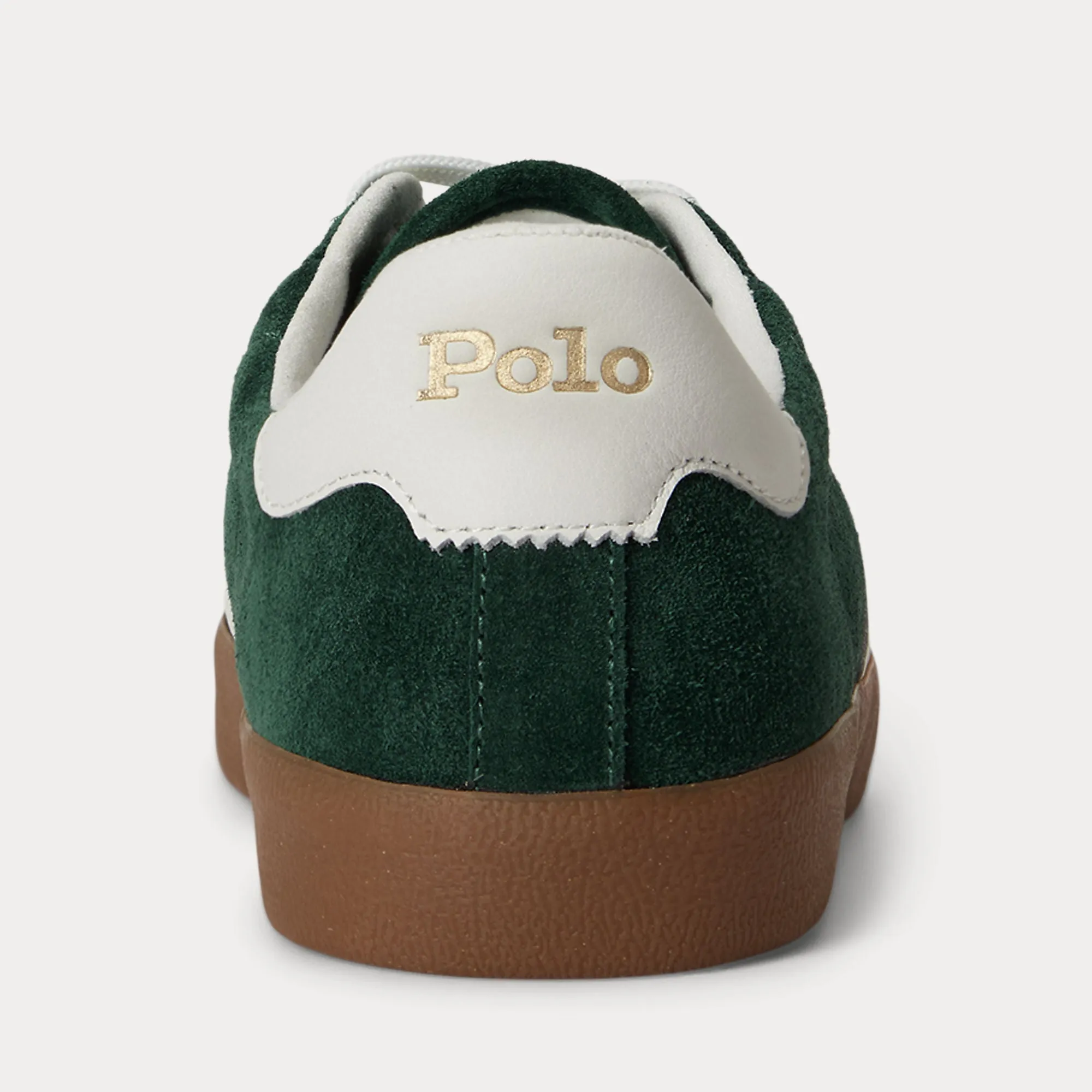 Polo Ralph Lauren COURT VLC PP Mens Court Trainers Forest/Deckwash White sold by Shuperb product image thumbnail 4