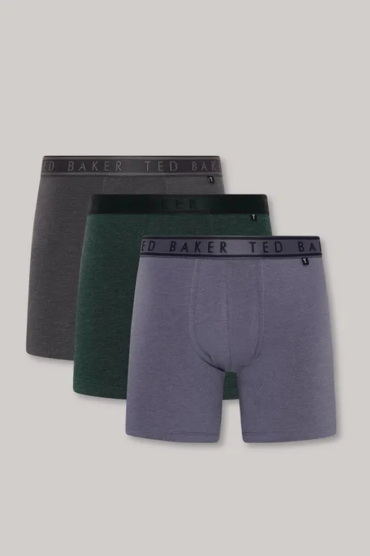 3-Pack Cotton Fashion Boxer Brief Mens Briefs Multicoloured made by Shuperb