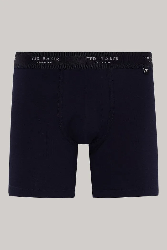 3-Pack Cotton Boxer Brief Mens Boxer Briefs Navy sold by Shuperb product image thumbnail 2