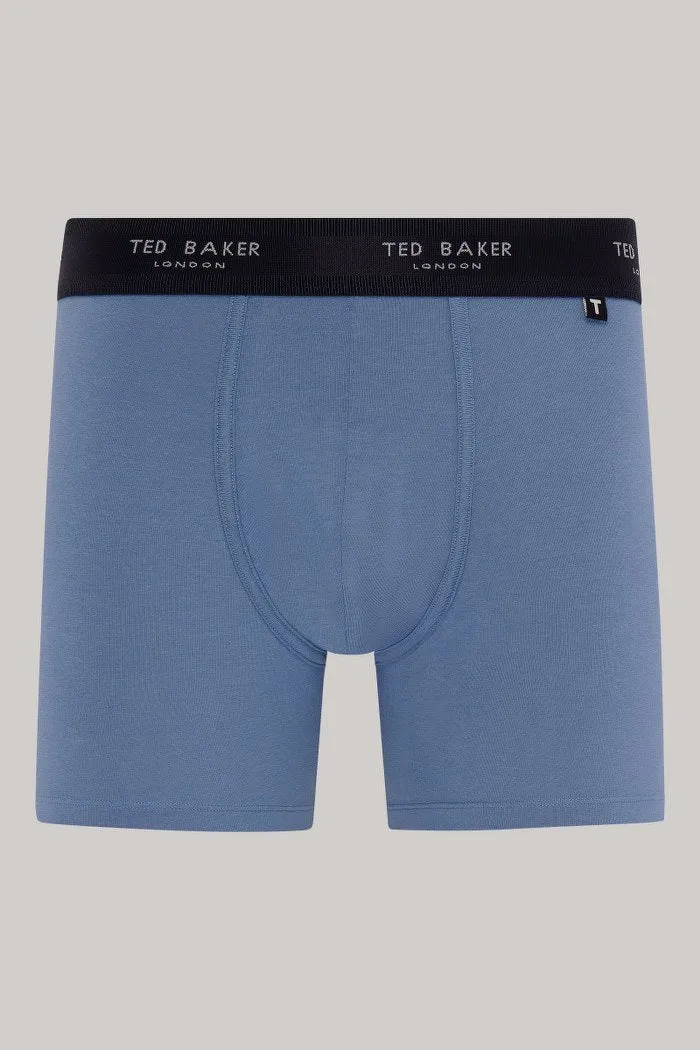 3-Pack Cotton Boxer Brief Mens Boxer Briefs Navy Mix sold by Shuperb product image thumbnail 2
