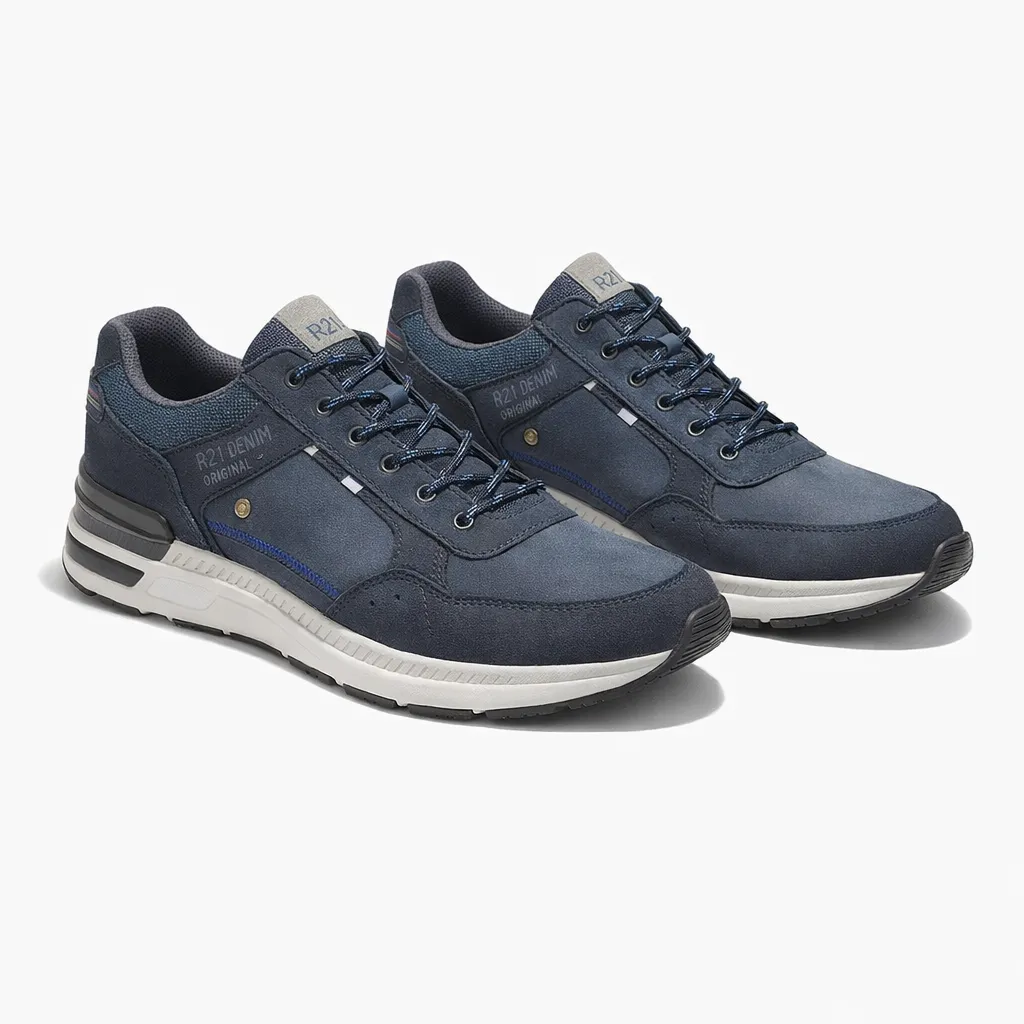 R21 Original M924 Mens Casual Shoes Navy Blue sold by Shuperb product image thumbnail 2