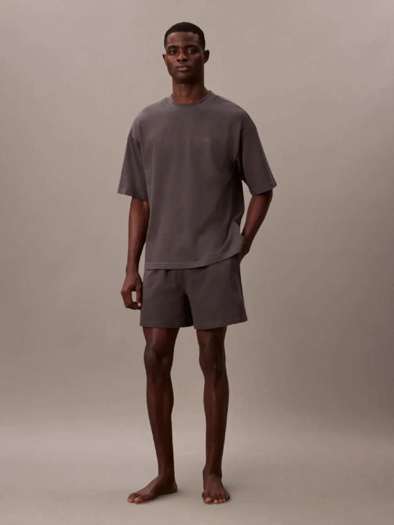 SS T-SHIRT SHORT SET Mens Pyjama Set Forged Iron sold by Shuperb