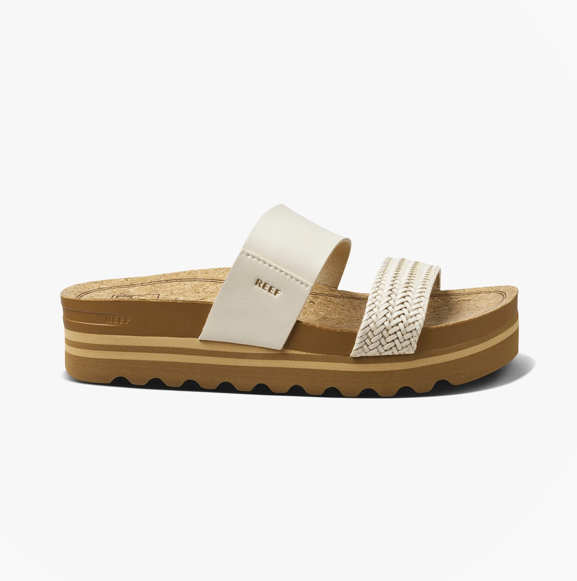 Reef CUSHION VISTA Womens Platform Sandals Vintage sold by Shuperb