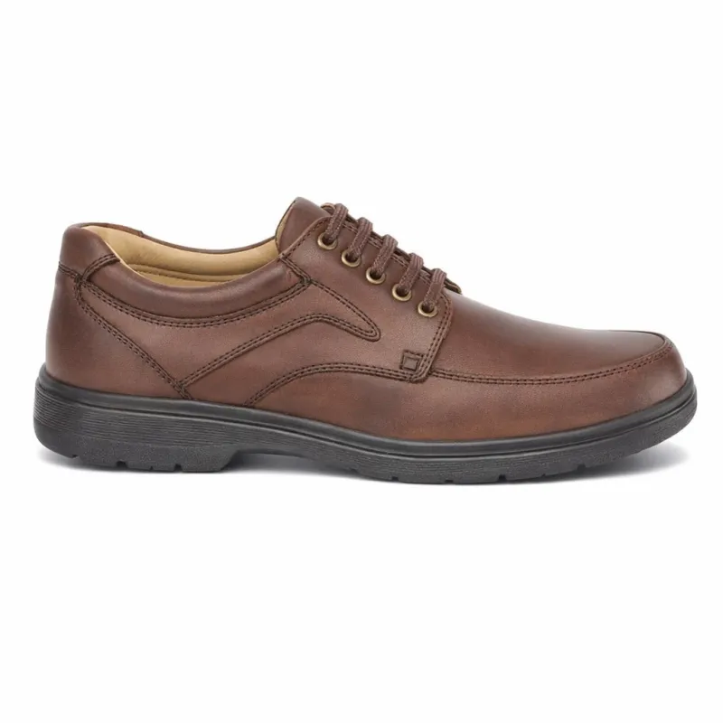 M204B Mens Shoes Brown made by Shuperb
