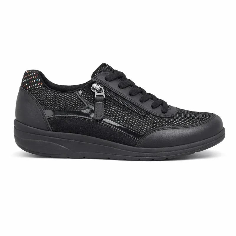 L560A Ladies Shoes Black made by Shuperb