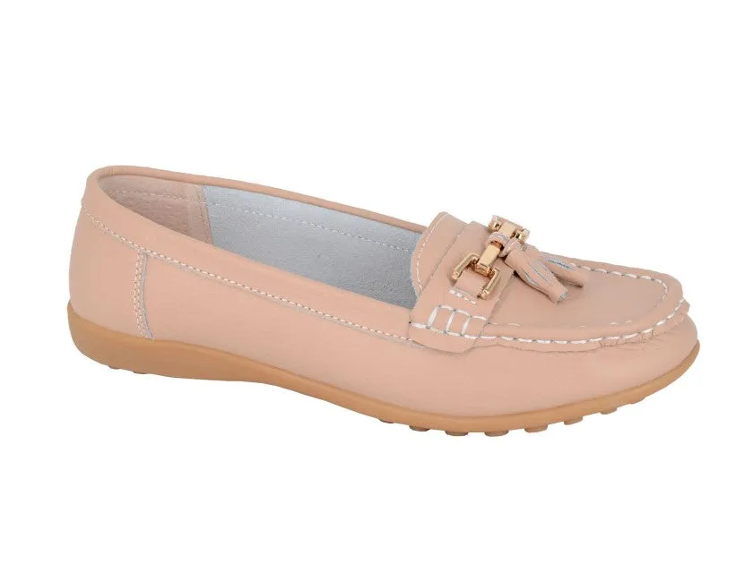 Ladies Loafers Beige sold by Shuperb