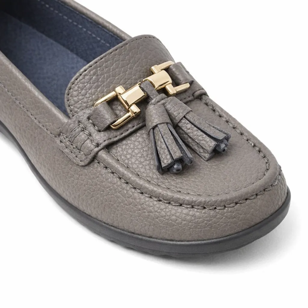 Ladies Loafers Pewter Metallic sold by Shuperb product image thumbnail 3