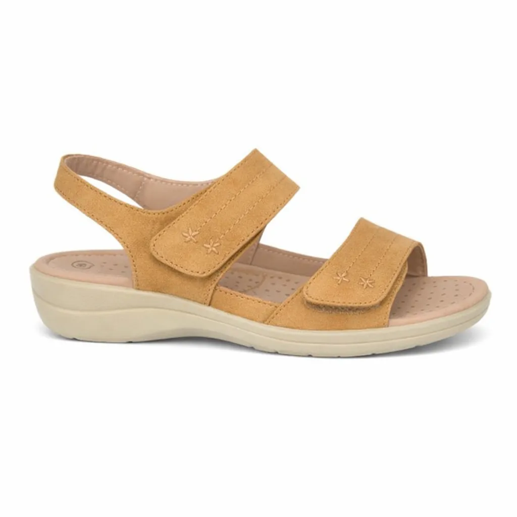 Ladies Cross Strap Sandals Beige sold by Shuperb