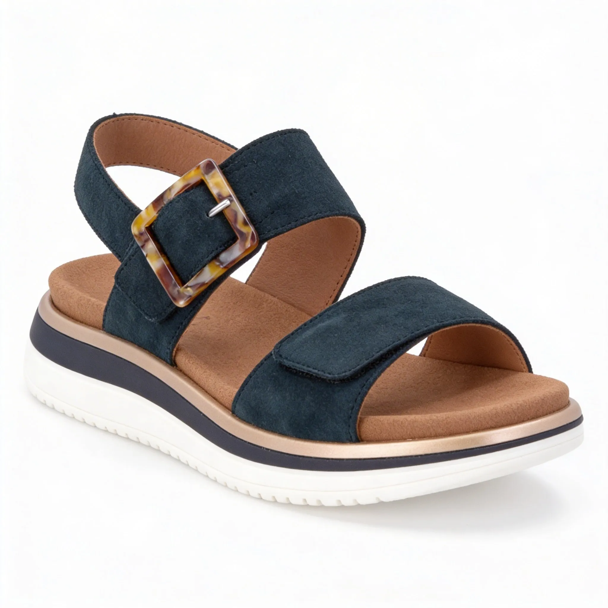 Remonte D1J62 Womens Ankle Strap Sandals Blue sold by Shuperb product image thumbnail 2