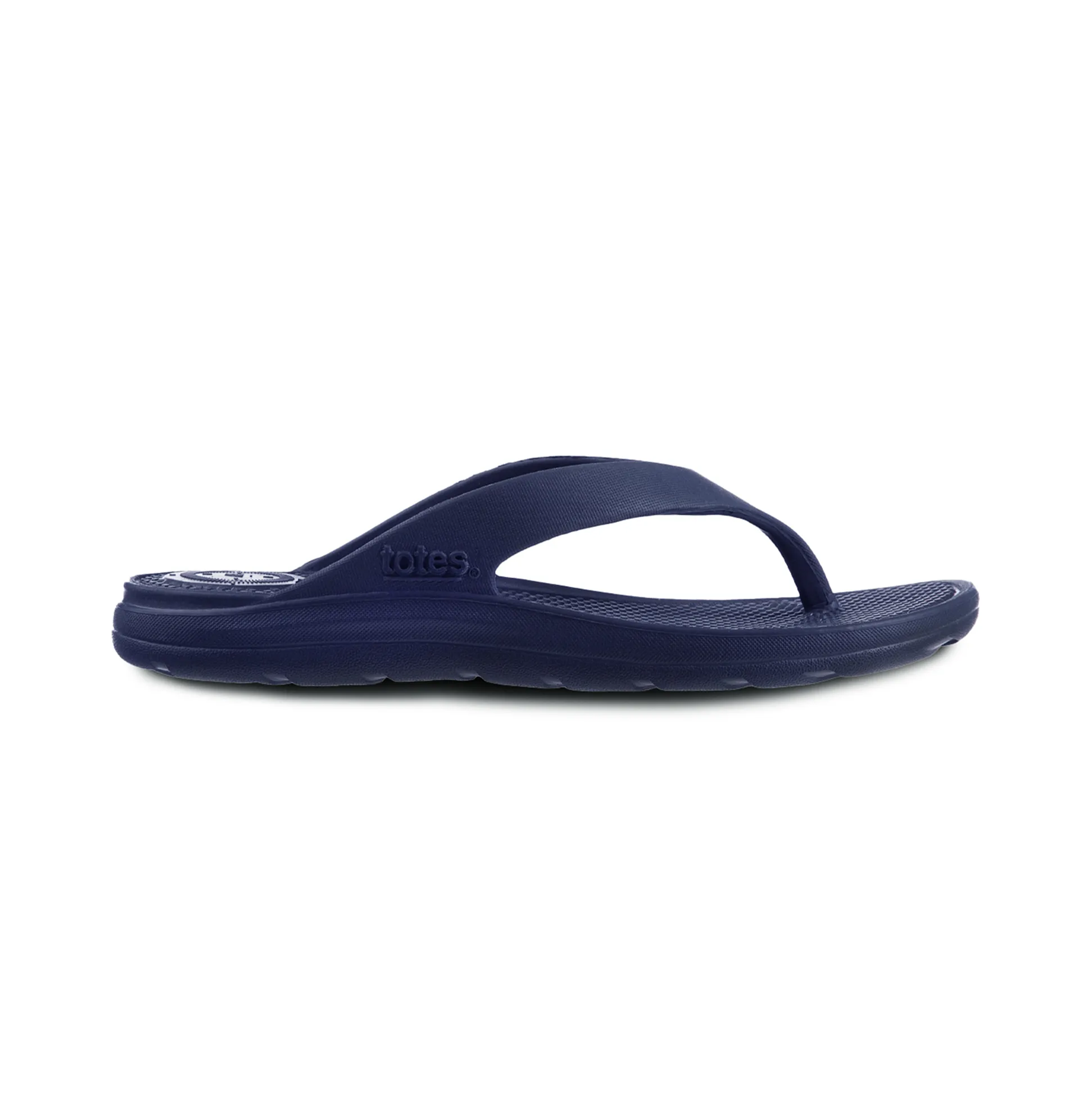 Totes Sol Bounce 0350 Womens Toe-Post Sandals Navy sold by Shuperb