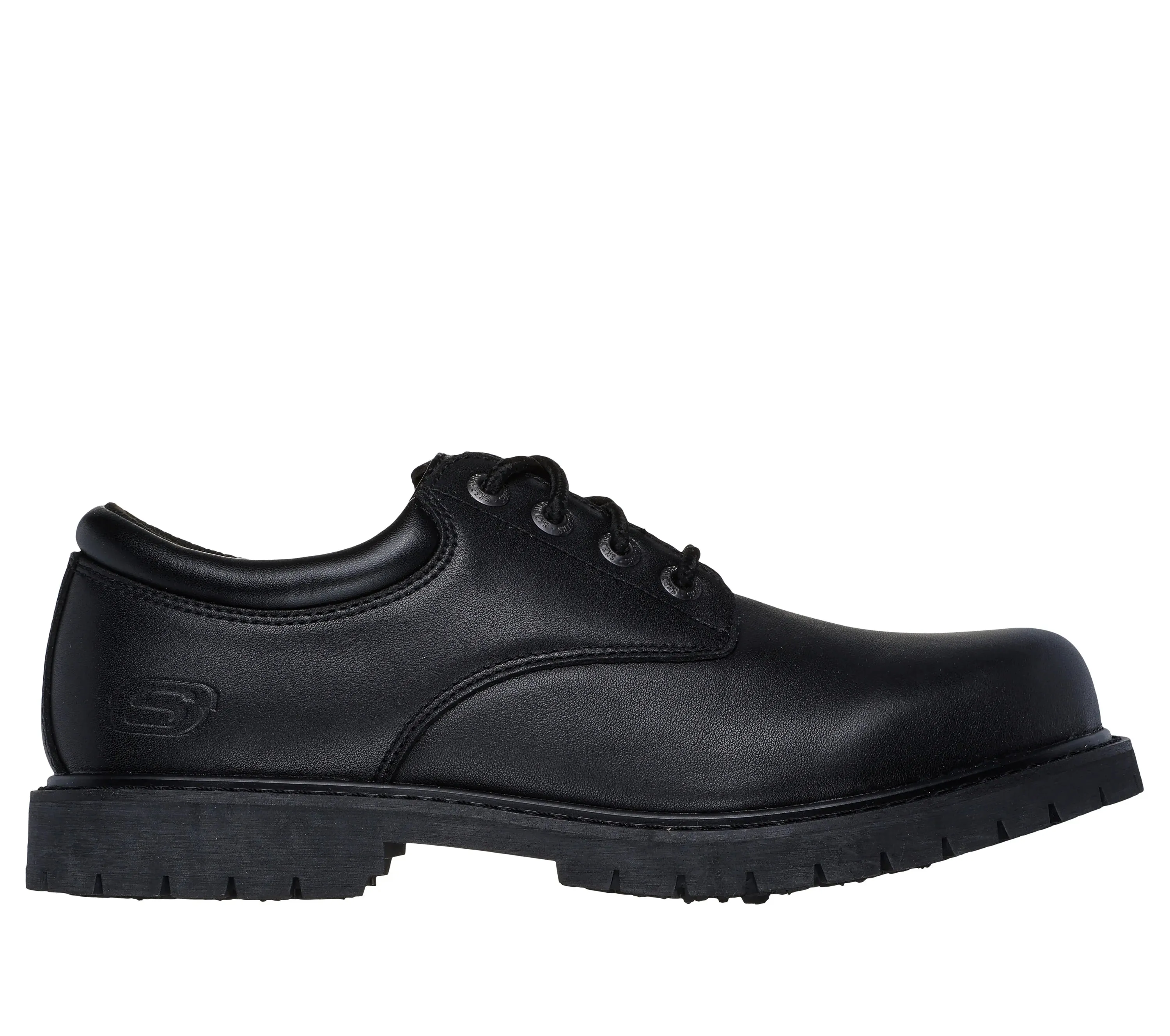 Skechers Work COTTONWOOD CANTIX Mens Occupational Shoes Black sold by Shuperb