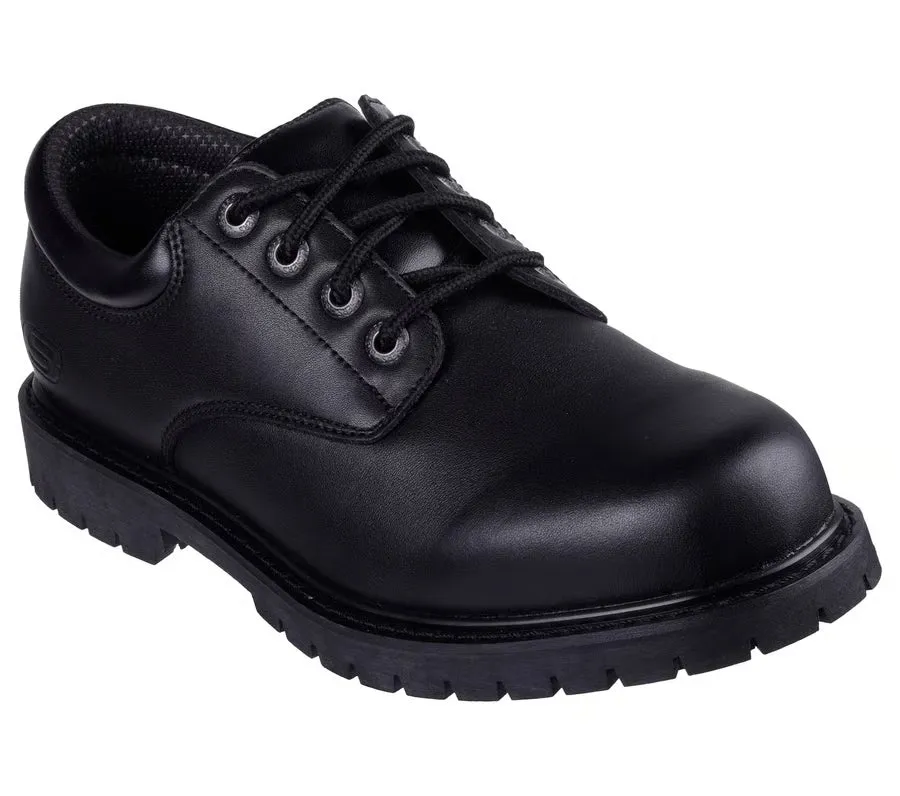Skechers Work COTTONWOOD CANTIX Mens Occupational Shoes Black sold by Shuperb product image thumbnail 2