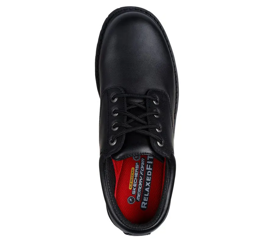 Skechers Work COTTONWOOD CANTIX Mens Occupational Shoes Black sold by Shuperb product image thumbnail 3