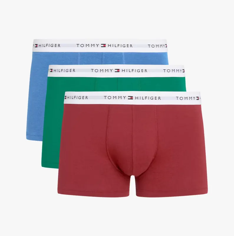 Tommy Hilfiger 3 PACK Mens Trunks Multicoloured made by Tommy Hilfiger