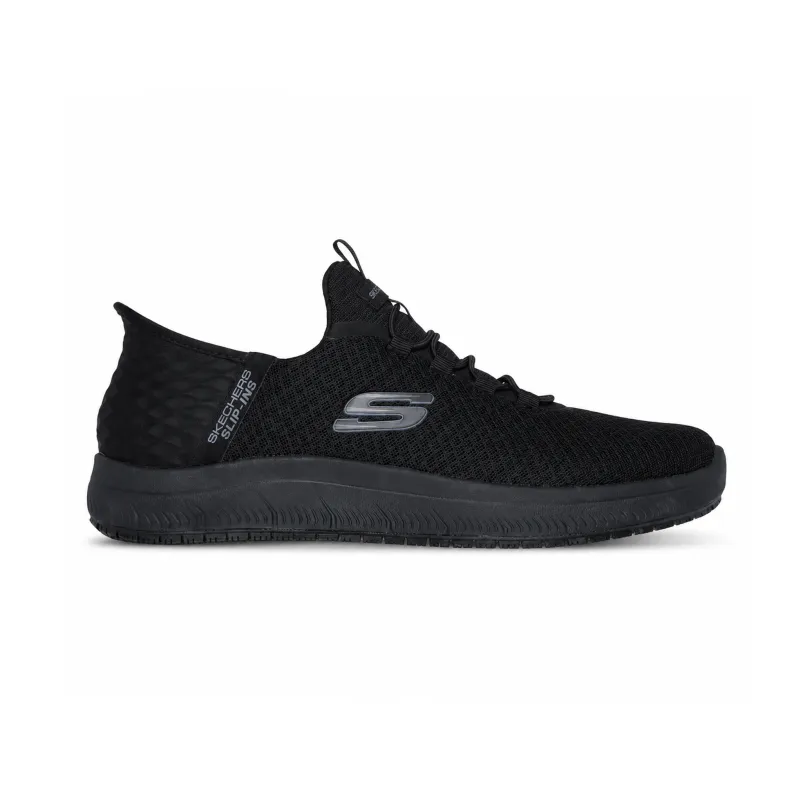 Skechers SUMMITS - COLSIN Mens Workwear Trainers Black made by Shuperb