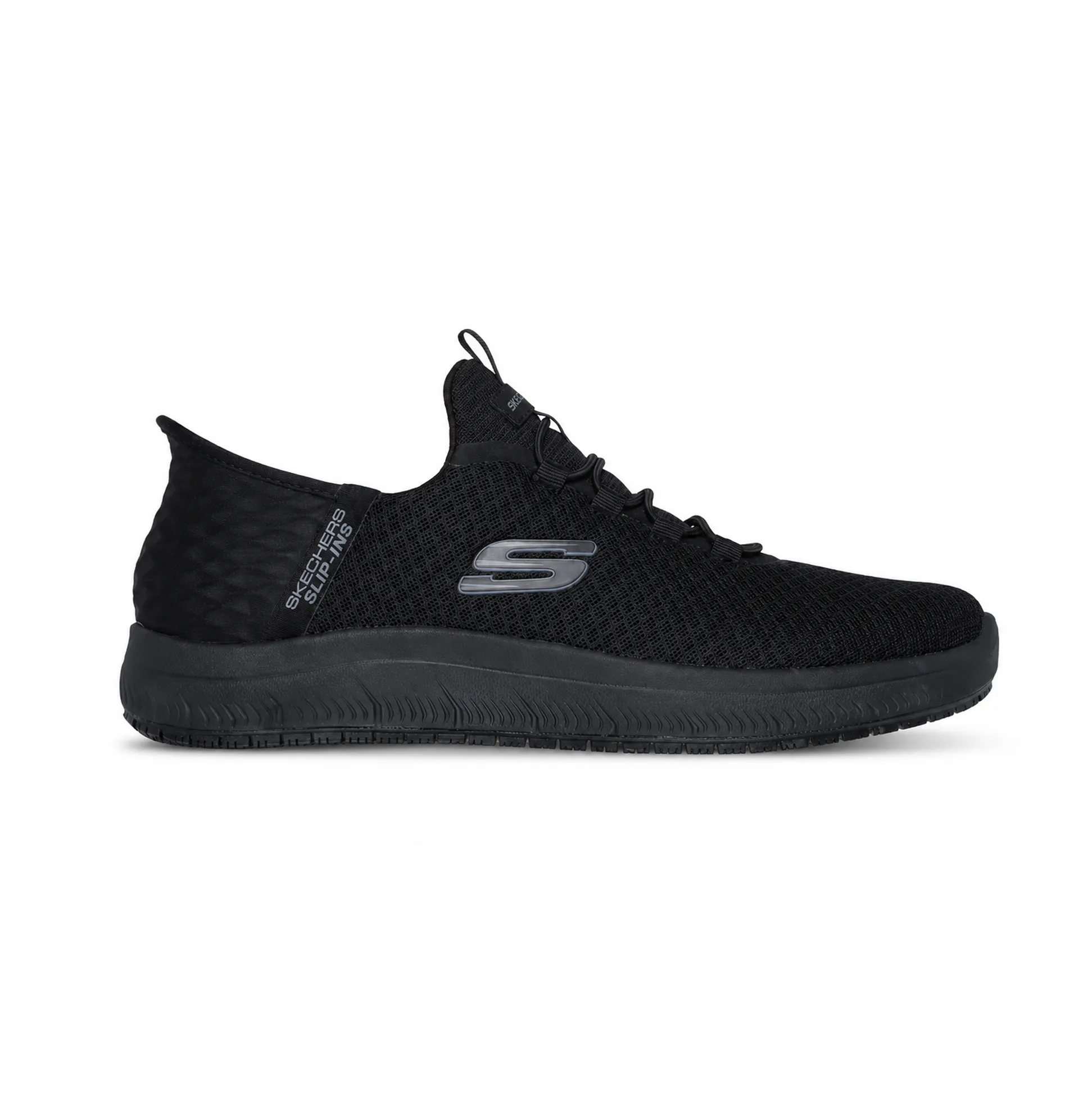 Skechers SUMMITS - COLSIN Mens Workwear Trainers Black sold by Shuperb