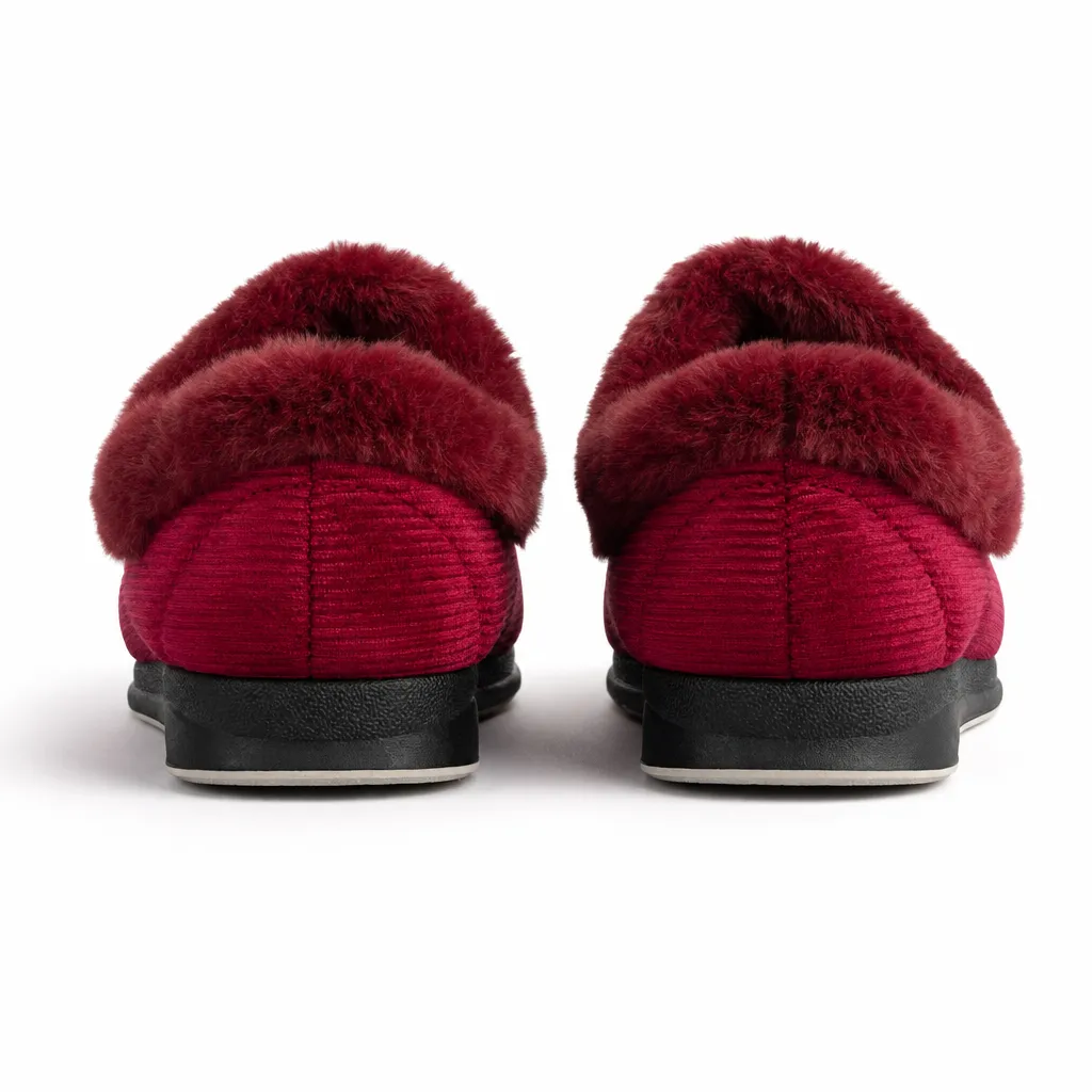 Padders REPOSE Womens Full Slippers Red sold by Shuperb product image thumbnail 4