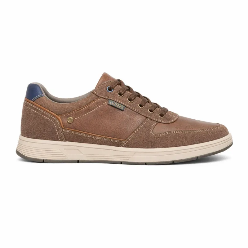 R21 Original Mens Casual Trainers Cognac made by Shuperb