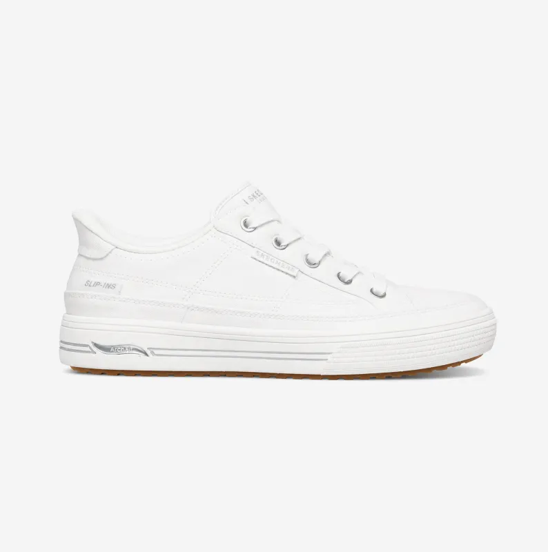 Skechers ARCH FIT ARCADE SEE YA THERE Womens Trainers White made by Shuperb