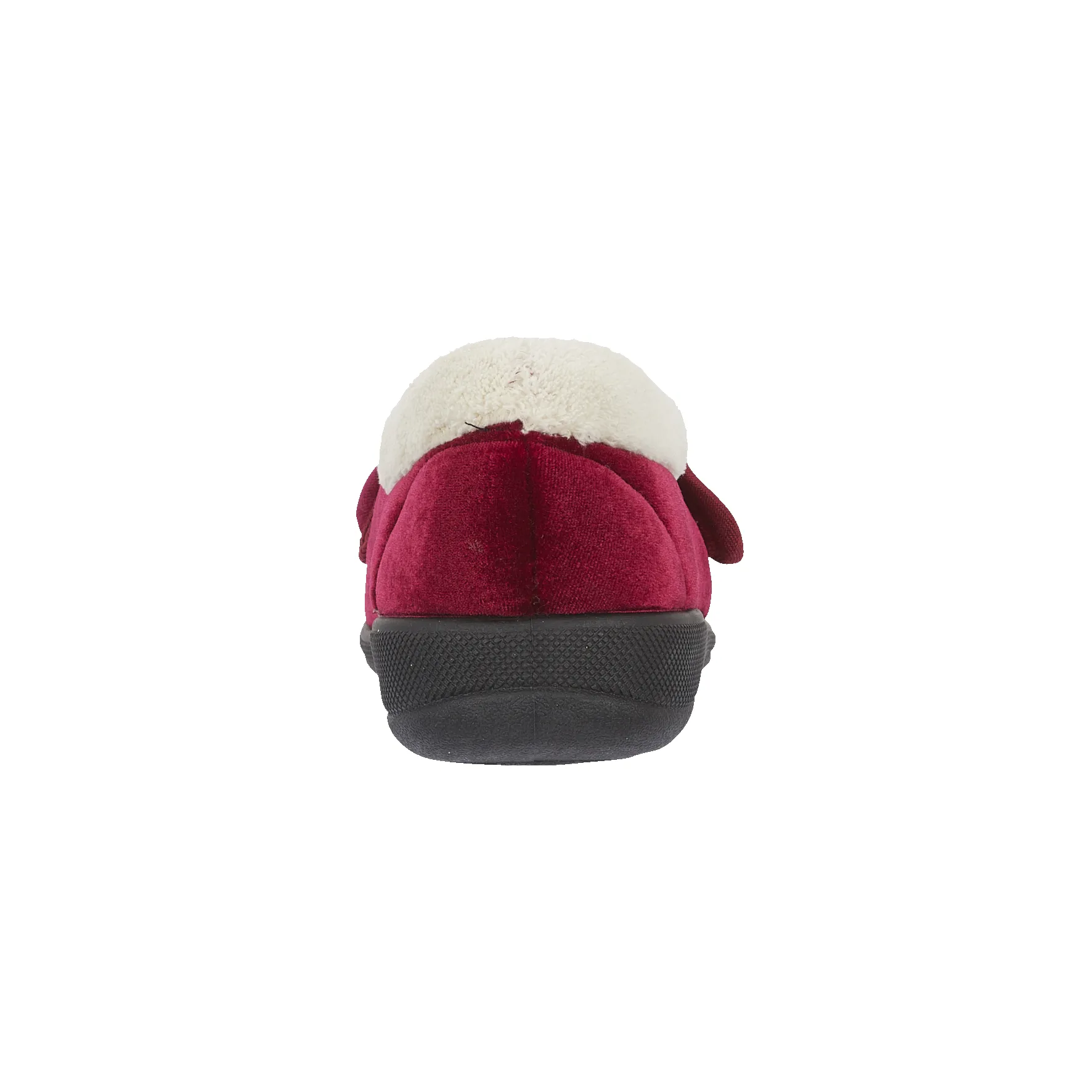 Jo & Joe MATILDA Womens Touch Fasten Slippers Wine sold by Shuperb product image thumbnail 3