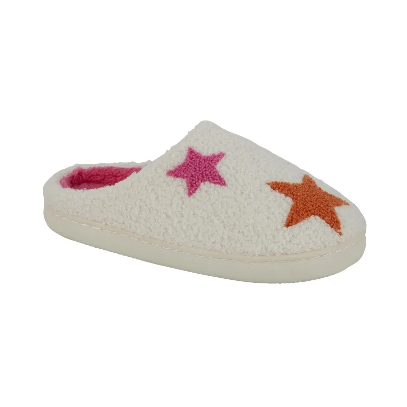 Jo & Joe STELLA Womens Mule Slippers Cream made by Shuperb