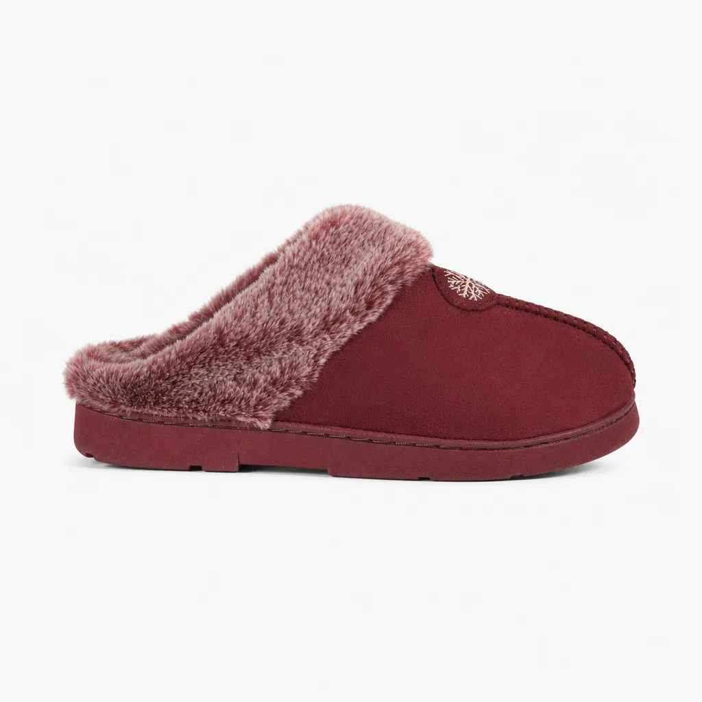 Jo & Joe SPLENDOUR Womens Mule Slippers Plum sold by Shuperb product image thumbnail 4