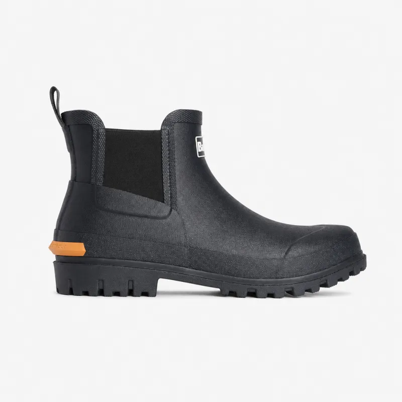 Barbour ANDALE CHELSEA Mens Wellies Navy made by Barbour