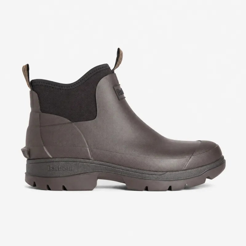 Barbour RIDGE ANKLE Mens Wellingtons Dark Brown made by Barbour