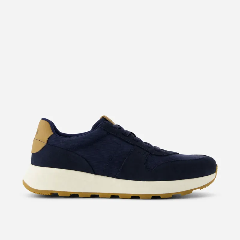 TOMS TRVL LITE RETRO Mens Casual Trainers Navy made by Toms