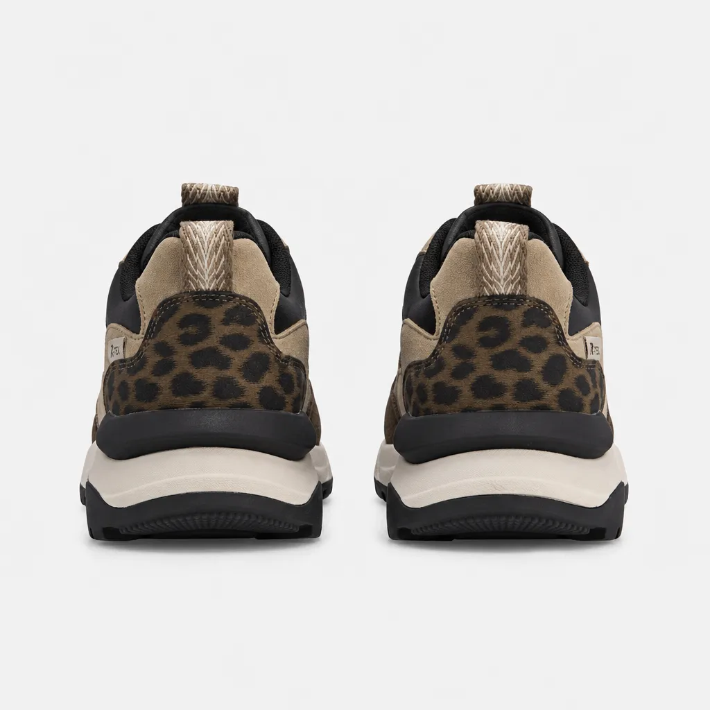 Rieker W2501 Womens Casual Trainers Black/Brown sold by Shuperb product image thumbnail 4