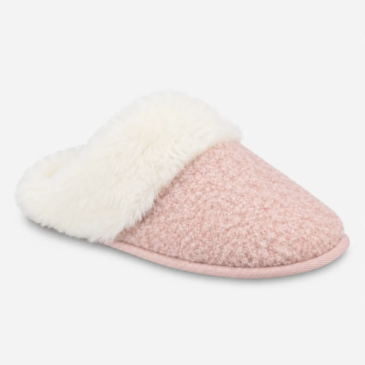 Totes Toasties BORG MULE SLIPPERS Womens Mules Pink sold by Shuperb product image thumbnail 3