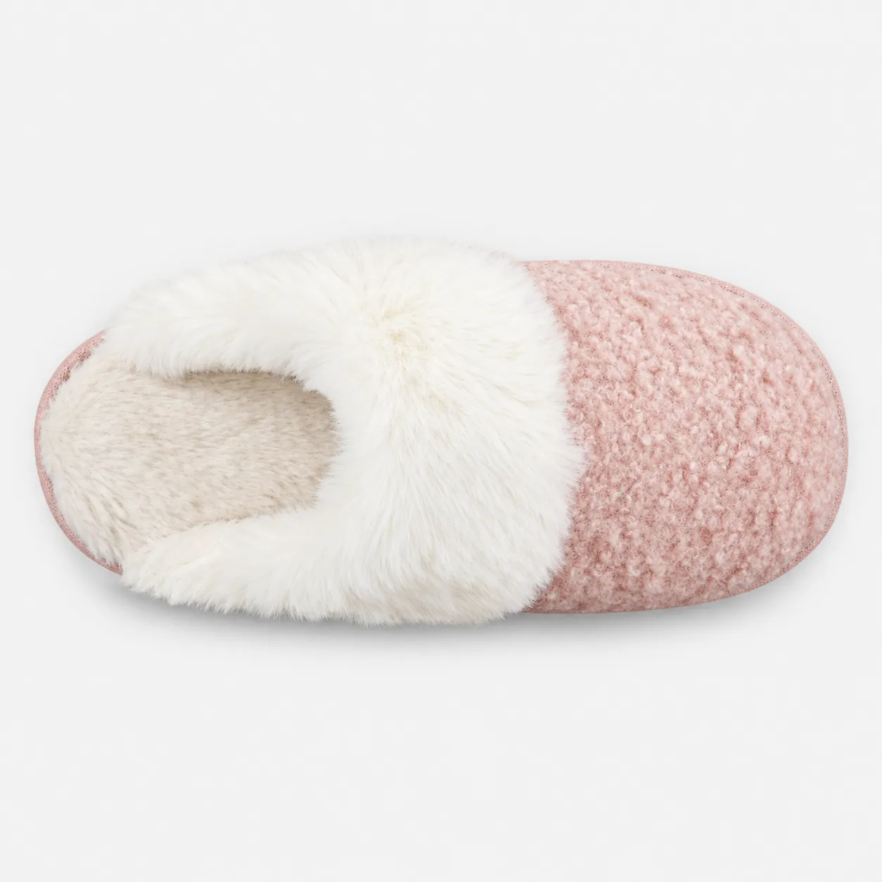 Totes Toasties BORG MULE SLIPPERS Womens Mules Pink sold by Shuperb product image thumbnail 4